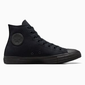 CONVERSE Black Chuck Taylor All Star High Tops Men's 10.5